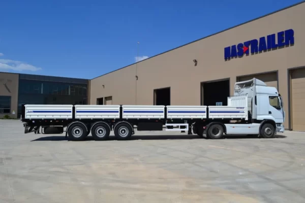 Бортовой полуприцеп Hastrailer
