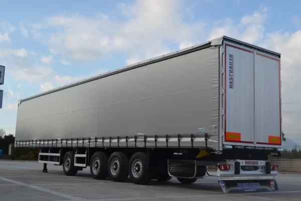 Полуприцеп Hastrailer – Штора, борт, 4 оси.