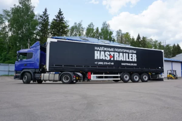 Шторный полуприцеп Hastrailer