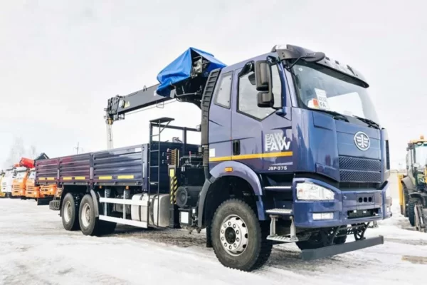 Кран-манипулятор FAW 6х4 HIAB